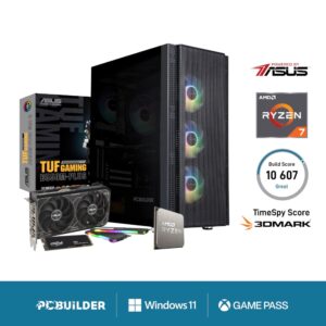 PCBuilder Ryzen 7 5700X3D COMMANDER Windows 11 Gaming PC - Image 1