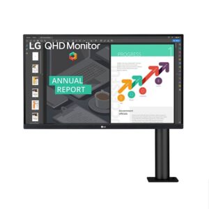 LG 27" IPS Panel QHD Monitor - 75Hz - Image 1