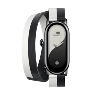 Xiaomi Smart Band 8 Double Wrap Strap - Black and white - Image 1