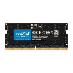 Crucial 48GB 5600MHz DDR5 SODIMM Notebook Memory - Image 1