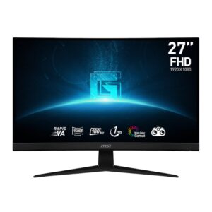MSI G27C4 E3 27" Gaming Monitor 1920 x 1080 (FHD) VA 170Hz FreeSync Premium HDMI Displayport Tilt Black - Image 1