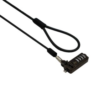 GIZZU 2m Slimline Combination Notebook and Ultrabook Cable Lock - Image 1