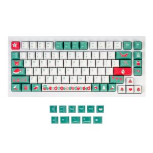 Keychron Dye-Sub PBT Full Keycap Set - Christmas Tree - Image 1