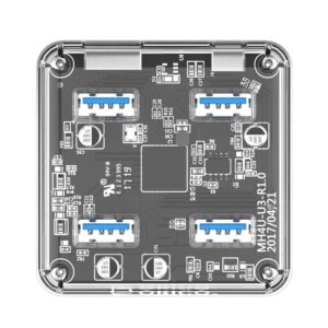 ORICO 4 Port USB3.0 Transparent Hub - Image 2