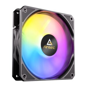 Antec P12 PWM 120mm ARGB Reverse Case Fan - Black - Image 3