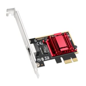 Cudy 2.5Gbps PCI-E Ethernet Adapter - Image 1