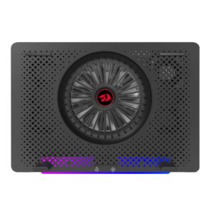 REDRAGON Dual USB 5 Fan RGB Gaming Notebook Stand - Image 1