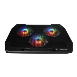 REDRAGON Dual USB 3 Fan RGB Gaming Notebook Stand - Image 1