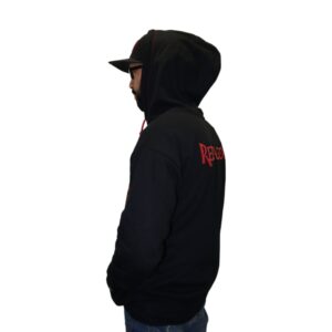 REDRAGON HOODIE WITH FRONT and BACK LOGO - BLACK - MEDIUM - Image 4