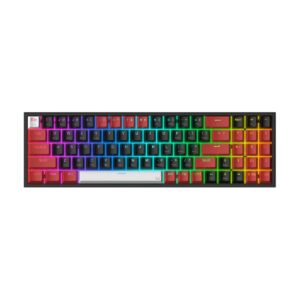 REDRAGON MECHANICAL POLLUX PRO WIRELESS BT|RF GAMING KEYBOARD - Image 1