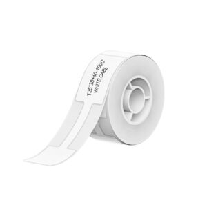 NIIMBOT B1/B21/B3S Thermal Label 25x38mm - 100 Labels Per Roll - White Cable - Image 1