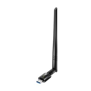 Cudy 1300Mbps High Gain WiFi USB3.0 Adapter with High Gain Antenna - Image 1