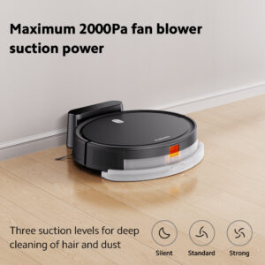 Xiaomi Robot Vacuum Mop E5 - Black - Image 7