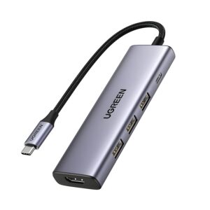 UGREEN Revodok 5-in-1 Type-C Hub | 4K HDMI | Type-C | USB3.0 - Image 1