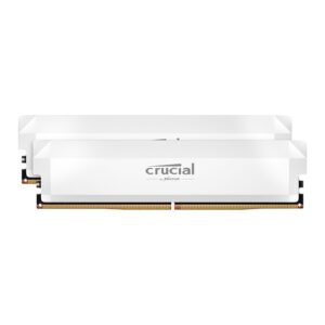 Crucial Pro DDR5-6400 64GB Overclocking Memory Kit - White - Image 1
