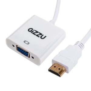 Gizzu 1080P HDMI to VGA Adapter with Audio - Image 1