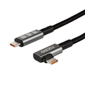Gizzu 100W 10Gbps Type-C Angled 1m Cable - Image 1