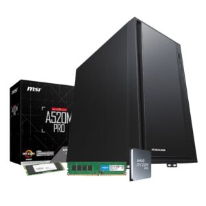 PCBuilder AMD Ryzen 5 PRO 4650G HOME MASTER Windows 11 Desktop PC - Image 11