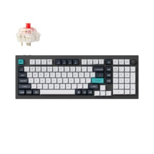 Keychron Q5M-M1 QMK/VIA Wireless Custom Keyboard - Black - Image 1