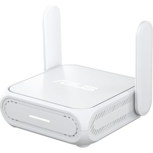 ASUS Go Wi-Fi 7 Dual-Band Travel Router with 5G-White