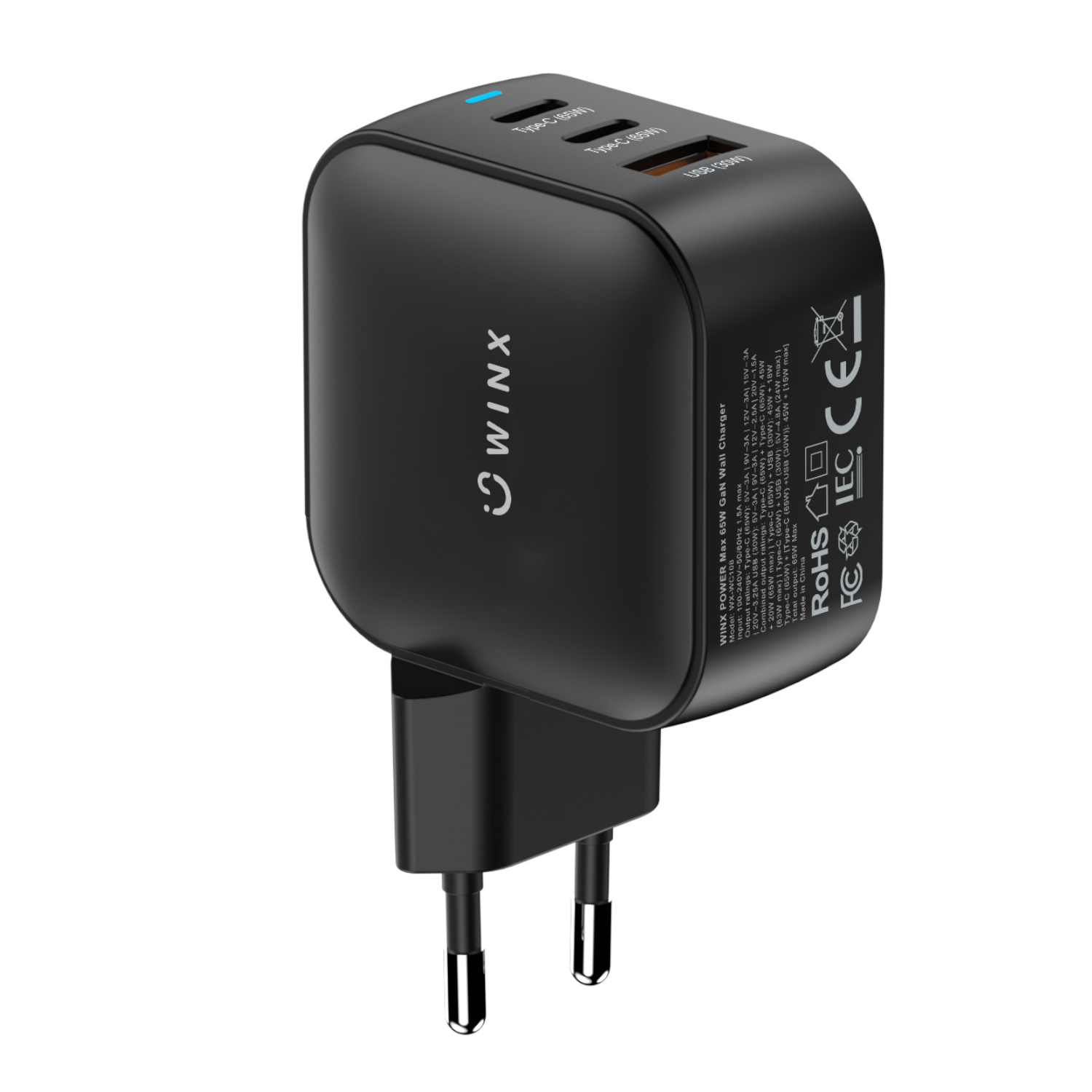 WINX POWER Max 65W GaN Wall Charger – QWERTY Computers