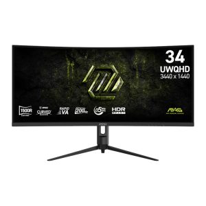MSI MAG 342CQRF E20 34" UWQHD 200Hz VA Curved Gaming Monitor