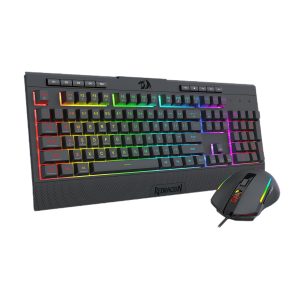 Redragon S136 Gaming Keyboard and Mouse Combo-Black