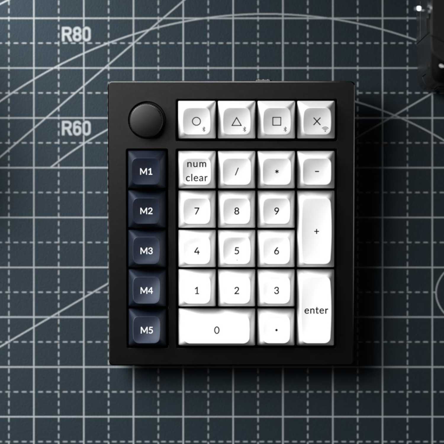 Keychron Q0 Max QMK Gateron Jupiter Banana RGB Wireless Custom